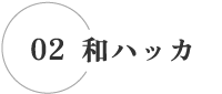 02 和ハッカ